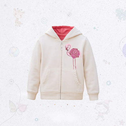 Rose Flamingo Hoodie
