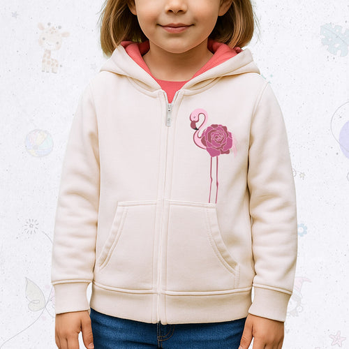 Rose Flamingo Hoodie