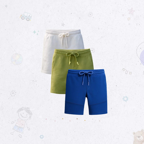 Play-Day Terry Shorts Set