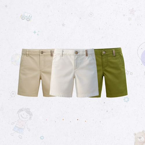 Twill Shorts Set
