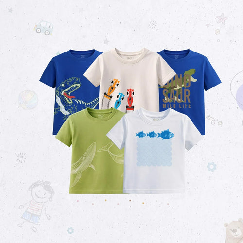 Casual Crew Neck T-SHIRT Set