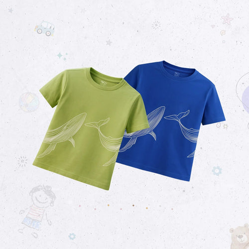 Whale T-Shirt Set