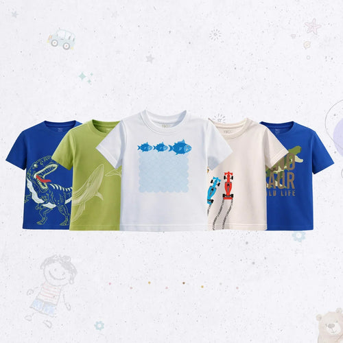 Casual Crew Neck T-SHIRT Set