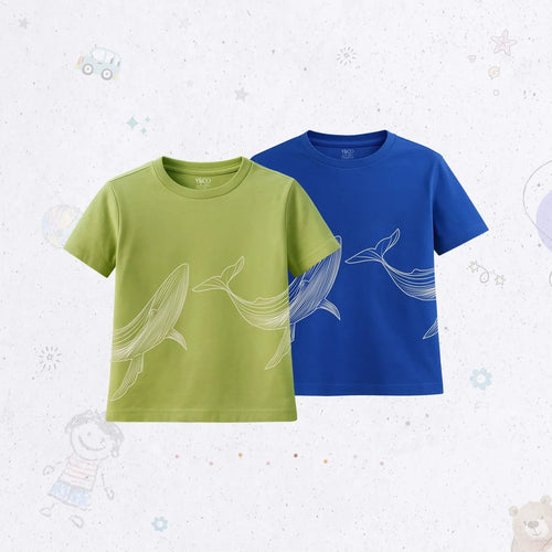 Whale T-Shirt Set