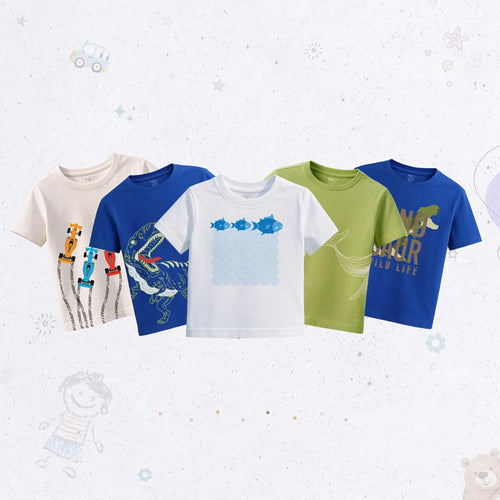 Casual Crew Neck T-SHIRT Set