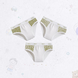 Animal Print Brief Set