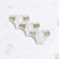 Animal Print Brief Set
