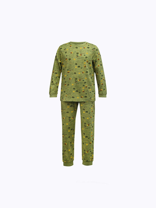 Full Sleeve Animal Print Pj Set