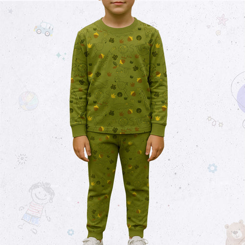 Full Sleeve Animal Print Pj Set