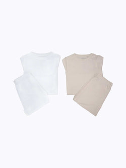 Twin Plain Pj Set