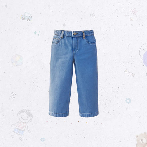 Wide Denim Pants