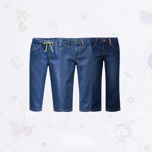 Basic Denim Bottom Combo
