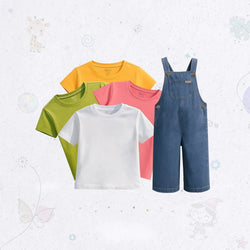 Casual Dungaree Combo