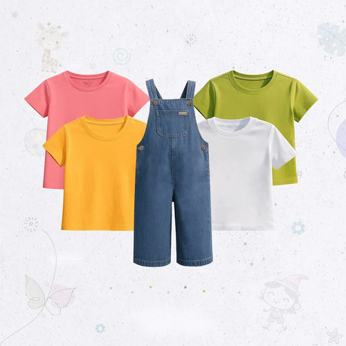 Casual Dungaree Combo