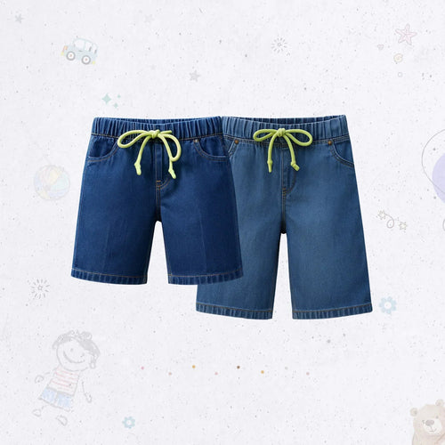 Casual Fit Denim Shorts
