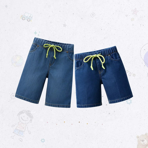 Casual Fit Denim Shorts