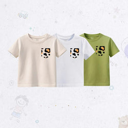 Cheetah Graphic T-Shirt Set