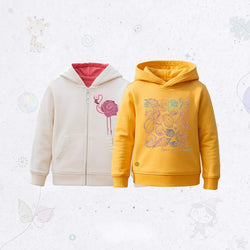 Cuff Sleeve Hoodie Set