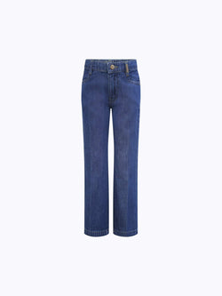 Denim Wide Pants for Girls