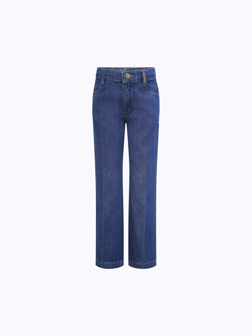 Denim Wide Pants for Girls