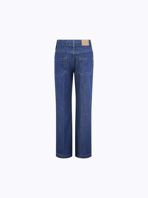 Denim Wide Pants for Girls