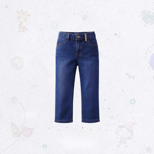 Denim Wide Pants for Girls
