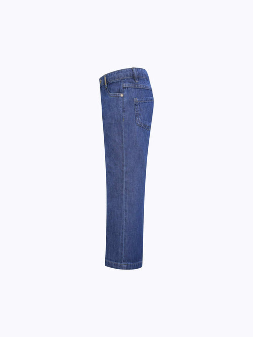 Denim Wide Pants for Girls
