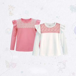 Frill Shoulder Top Set