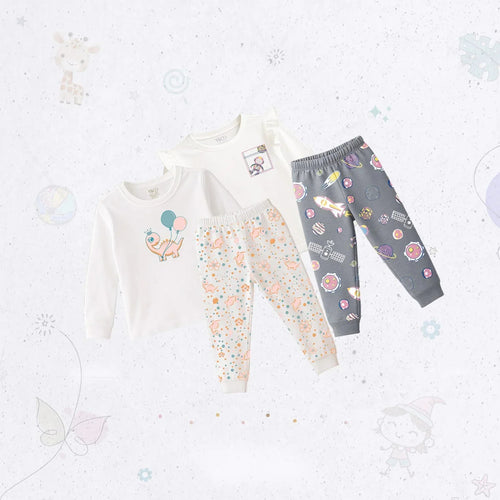 Full Sleeve PJ Set Combo