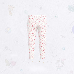 AOP Heart Printed Leggings