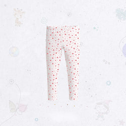AOP Heart Printed Leggings