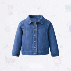 Denim Shank Jacket for Girls