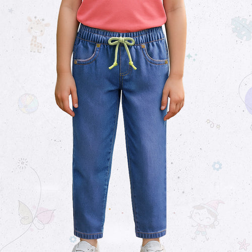 Girls Denim Jogger