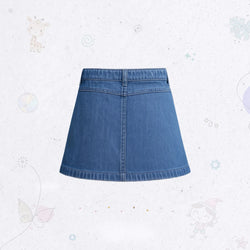 Denim Mini Classic Skirt