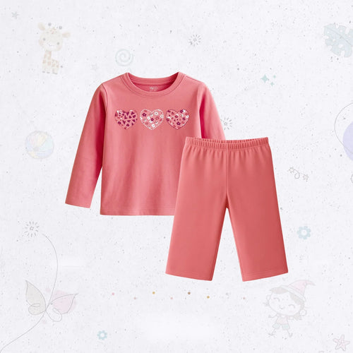 Heart Camo Pj Set