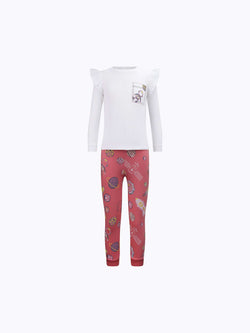 Space Pj Set Girls