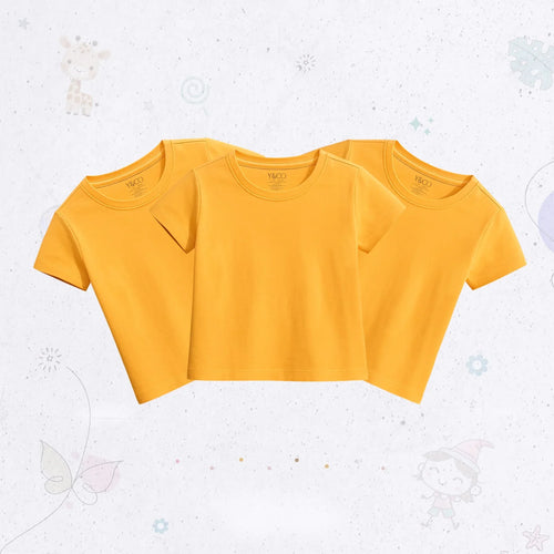 Plain T-Shirt Set Blazing Orange