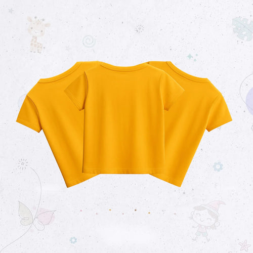 Plain T-Shirt Set Blazing Orange