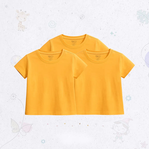 Plain T-Shirt Set Blazing Orange