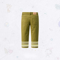 Printed Twill Pants