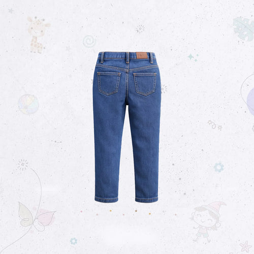 Girls Regular Denim Pants