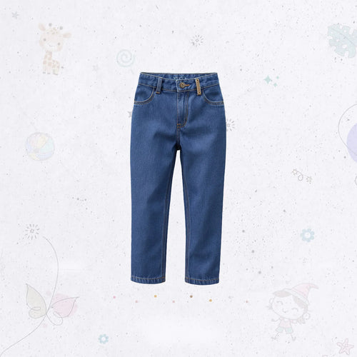 Girls Regular Denim Pants