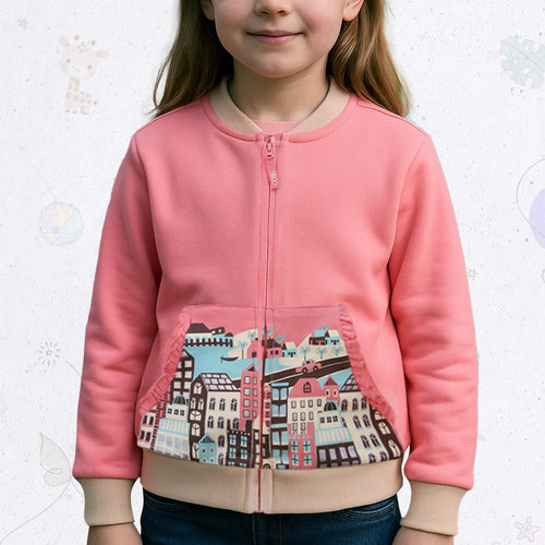 GIRLS CITYSCAPE JACKET