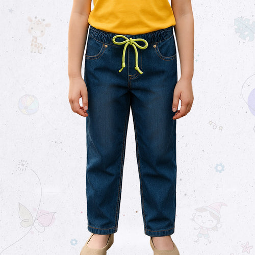 Girls Denim Jogger