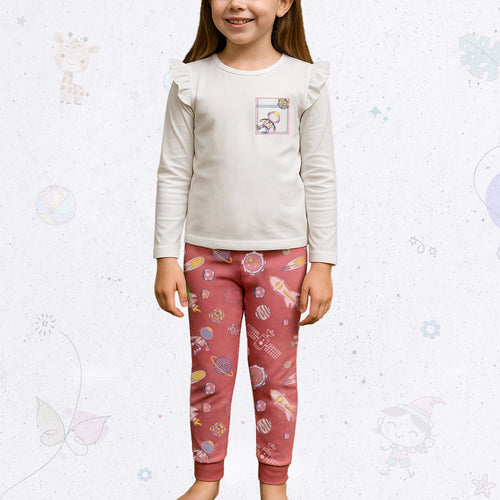 Space Pj Set Girls