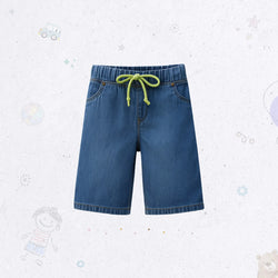 Boys Denim Jogger Shorts