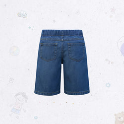 Boys Denim Jogger Shorts
