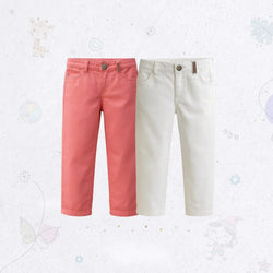 Regular Fit Twill Pant Combo