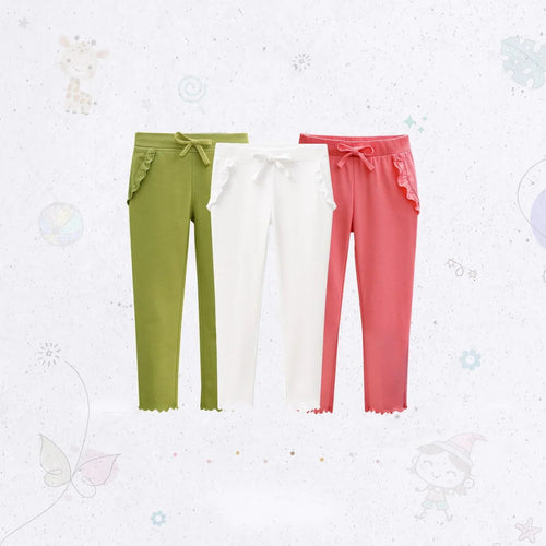 Rib Frill Pocket Jogger Set