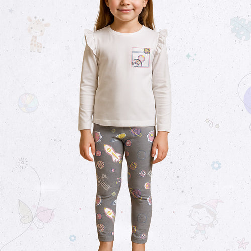 Space Pj Set Girls
